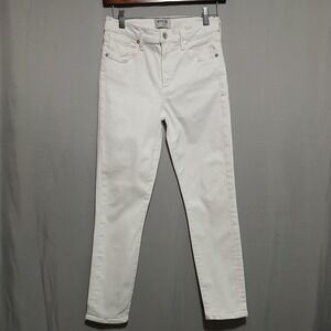 AGOLDE Los Angeles Premium‎ White High Rise Skinny Jeans Womenswear Fashion